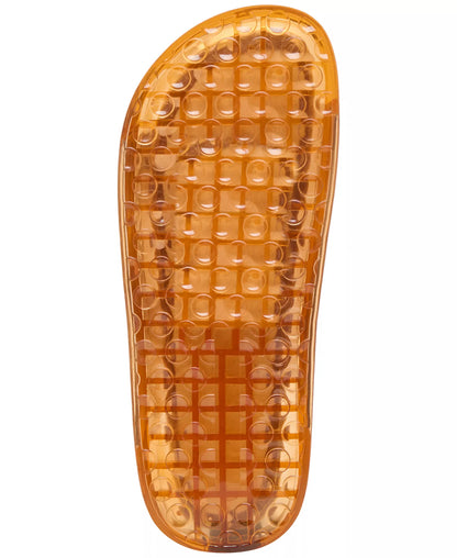 Double-Band Jelly Footbed Sandals
